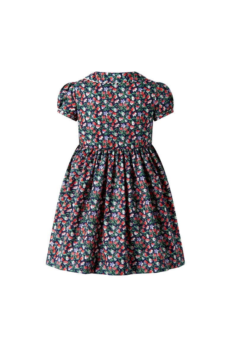 Primrose Button-Front Dress, Alternate, color, Navy