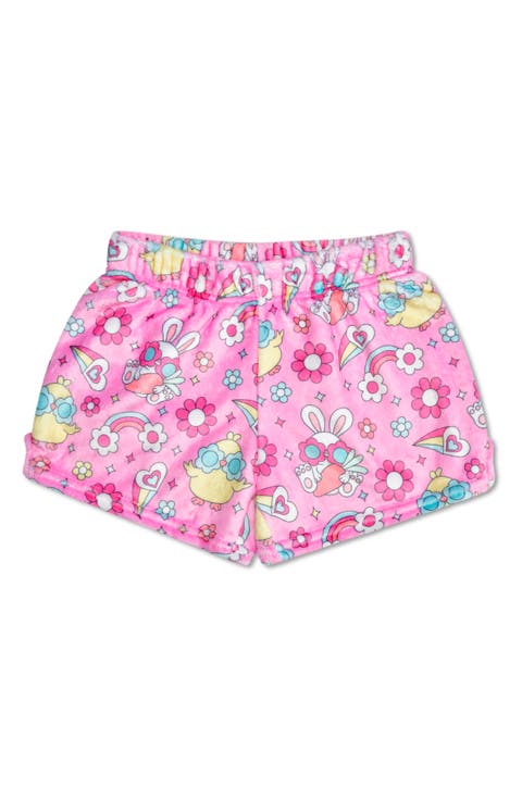 Kids' Flower Chicks Plush Shorts (Little Kid & Big Kid)