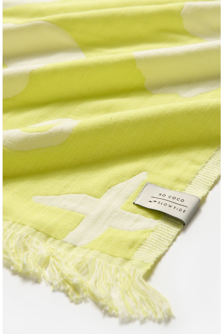 Xoxo Driftweave Turkish Towel, Alternate, color, BRIGHT YELLOW