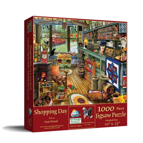 Shopping Day 1000 piece Jigsaw Puzzle for Adults