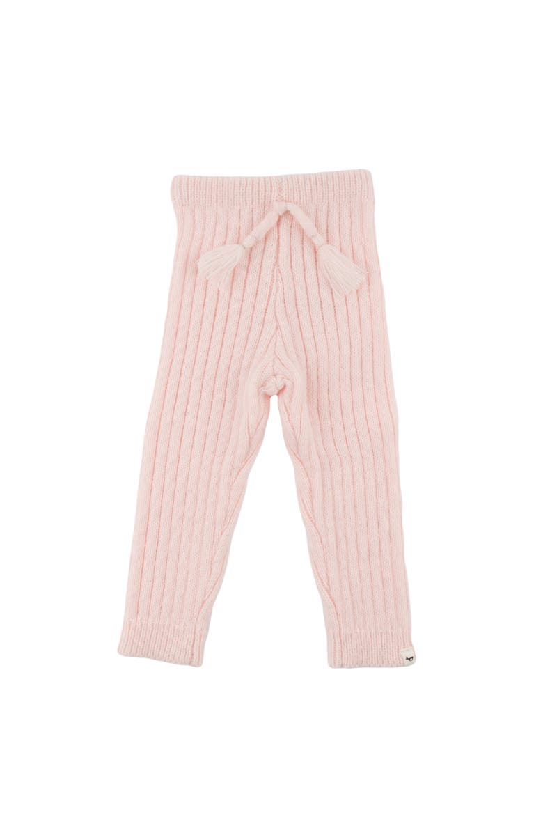 Oh baby! Brand Scandi Ribbed Leggings- Infant, Main, color, Baby Pink