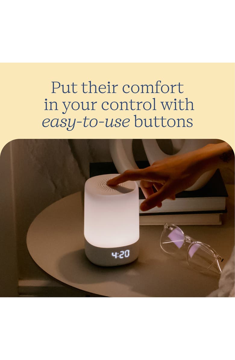 Nanit Sound & Light Machine, Alternate, color, White