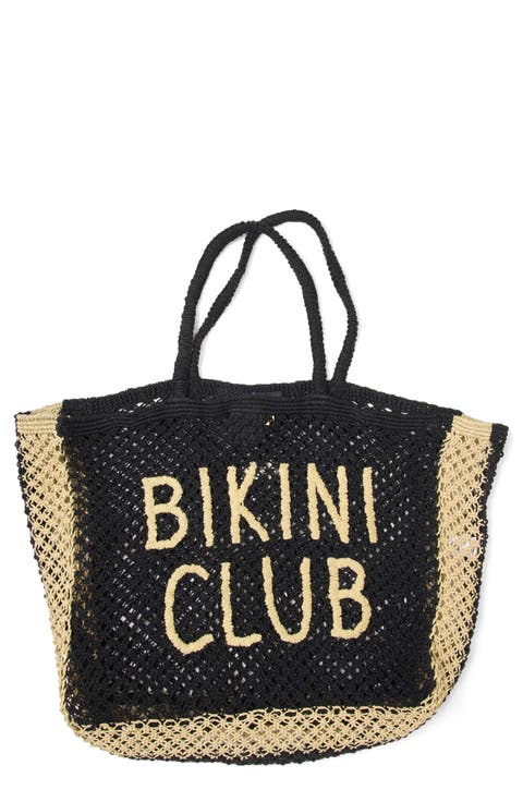 Moonlight Woven Jute Tote