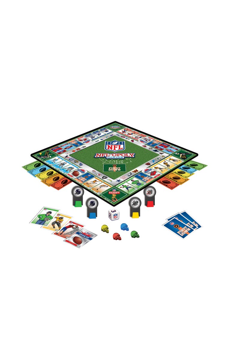 NFL Opoly Junior, Alternate, color, Multicolor