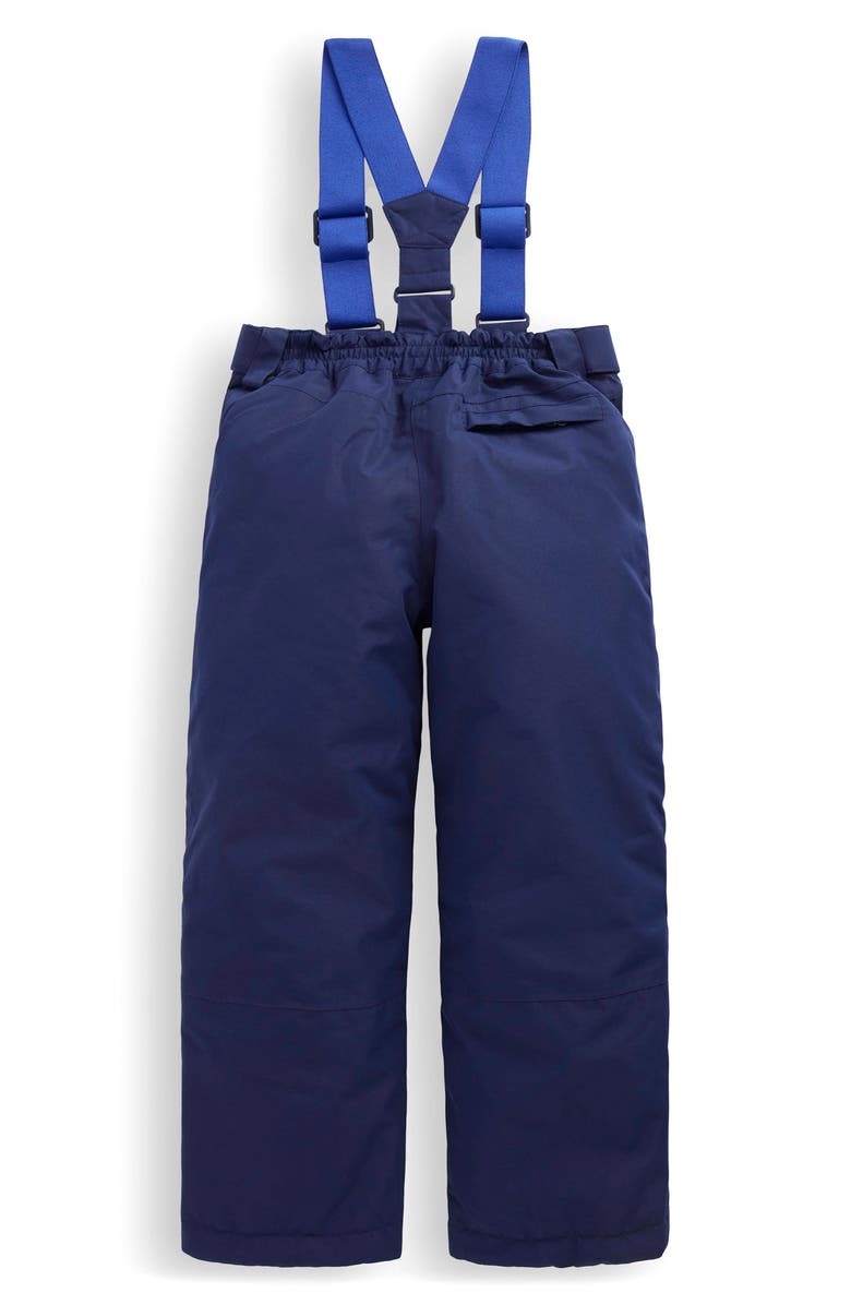 Boden Kids' Waterproof Insulated Snow Pants, Alternate, color, College Navy