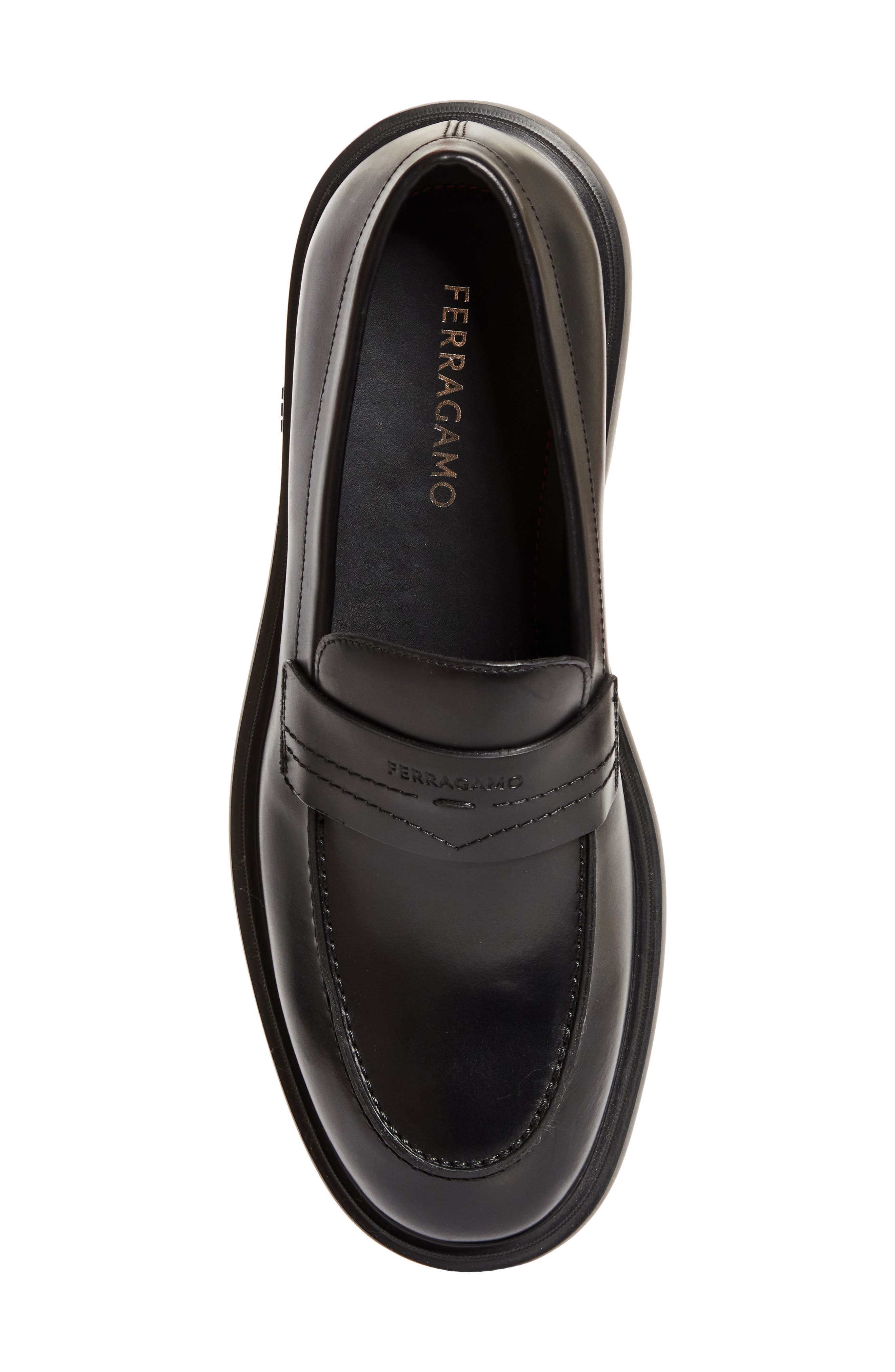 FERRAGAMO Caligola Penny Loafer, Alternate, color, 
