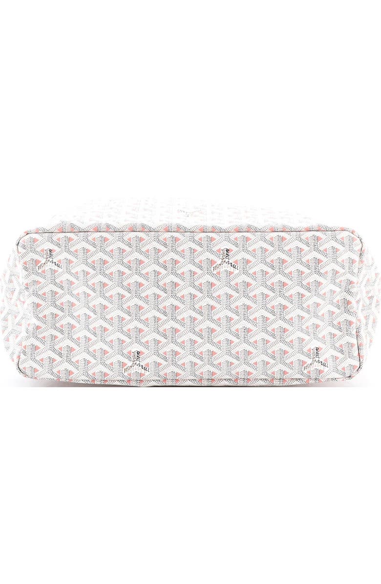 Pre-Owned Goyard Saint Louis Tote Claire Voie Coated Canvas PM, Alternate, color, White