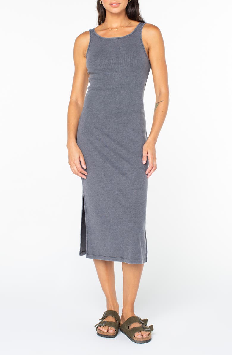 Roxy City Lights Tank Midi Dress, Main, color, Phantom