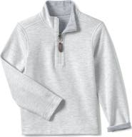 Johnston & Murphy Kids' Reversible Quarter Zip Pullover