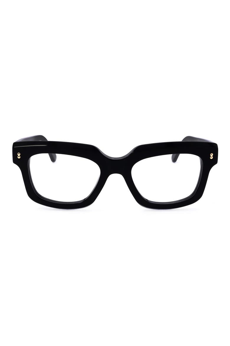 52mm Square Optical Frames, Main, color, BLACK