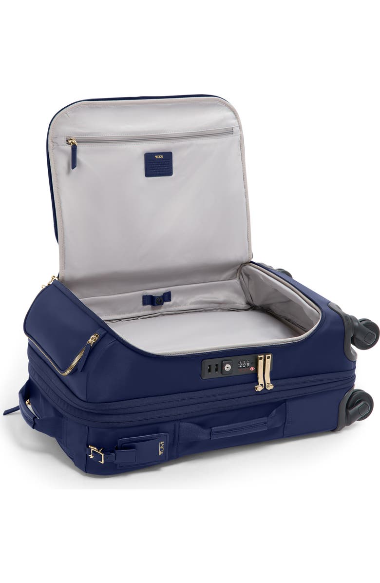 TUMI Léger Dual Access Expandable Carry-On, Alternate, color, Indigo/ Light Gold