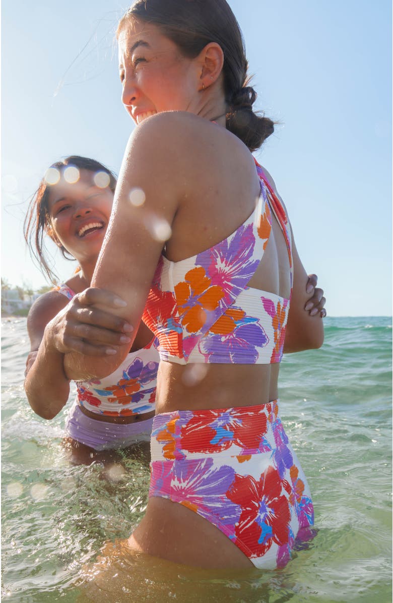 Nani Cross Up Swim Crop, Alternate, color, Sundara