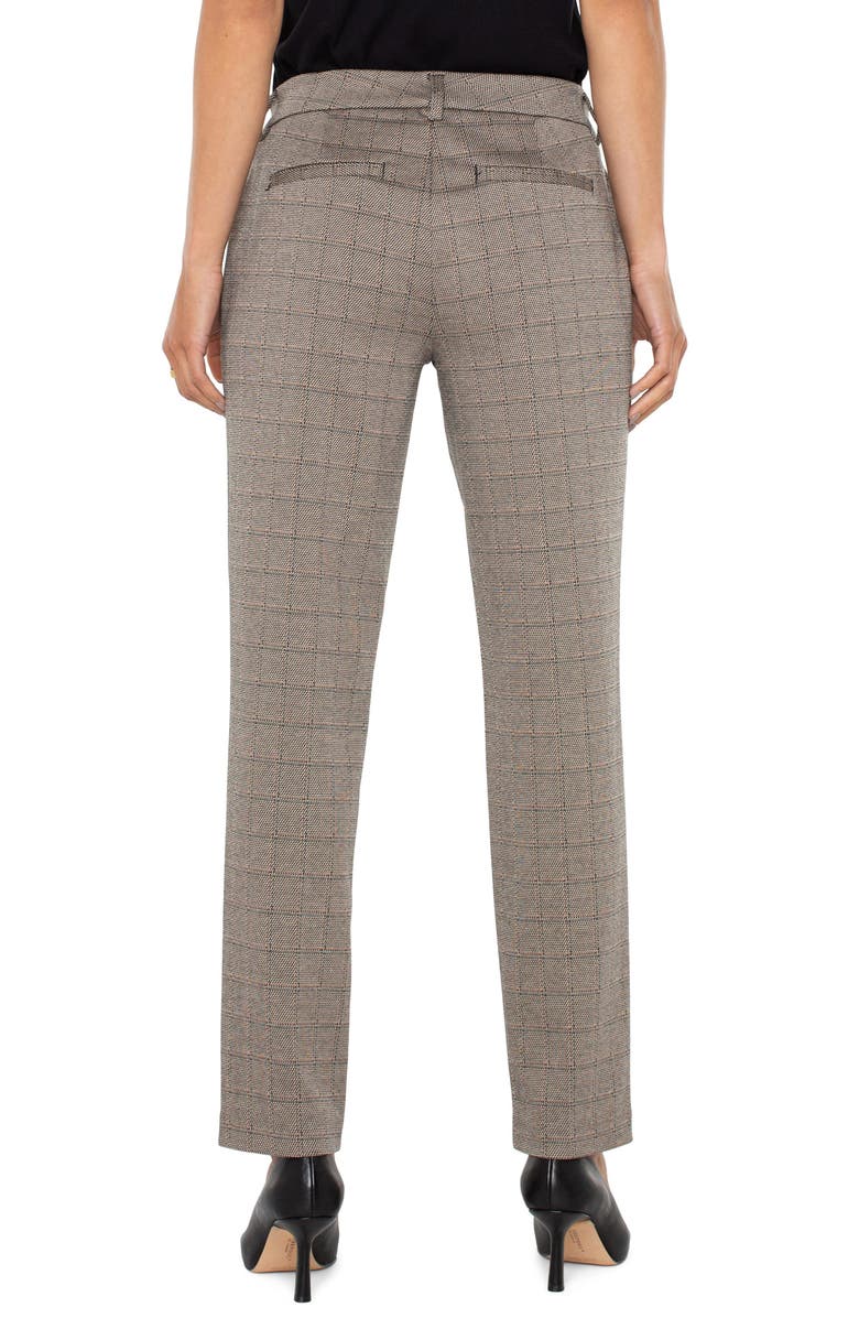 Liverpool Los Angeles Plaid Tapered Pants, Alternate, color, 