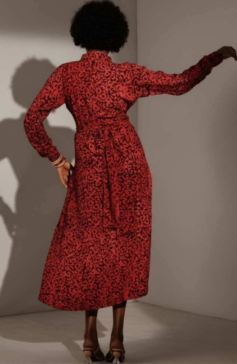 Elisamama Isla Dress, Alternate, color, Deep Red