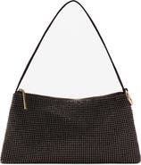 MANGO Rhinestone Shoulder Bag