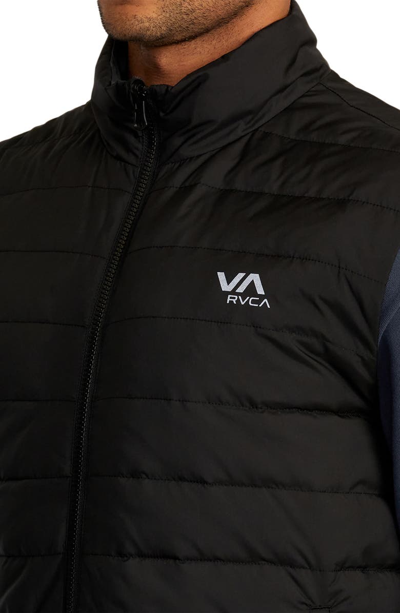 RVCA Reversible Quilted Puffer Vest, Alternate, color,