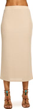 Ramy Brook Jade Metallic Maxi Skirt