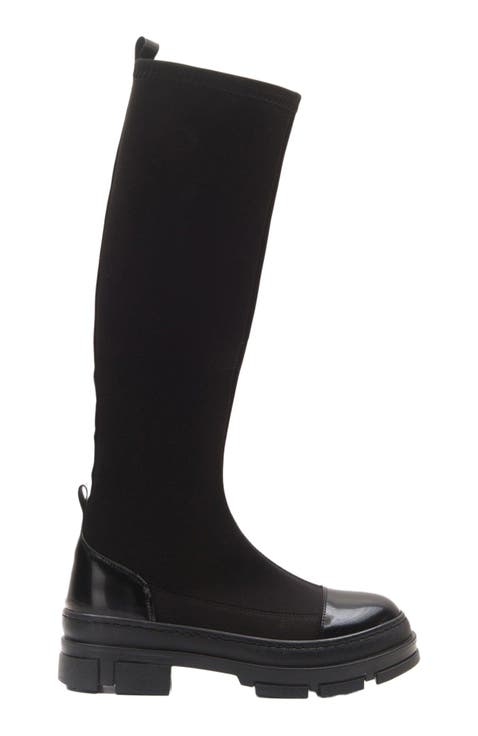 Bella Stretch Scuba Knee High Boot