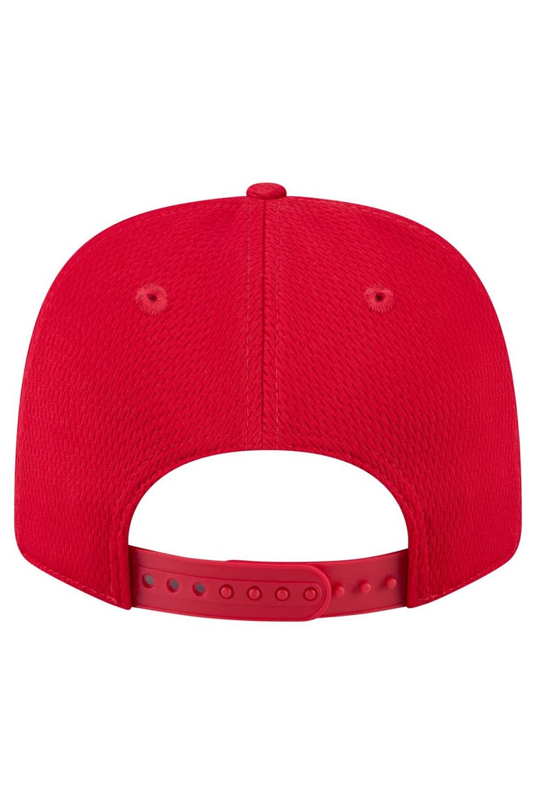 Men's New Era Scarlet Nebraska Huskers Patched 9SEVENTY Stretch-Snap Adjustable Hat, Alternate, color, Scarlet