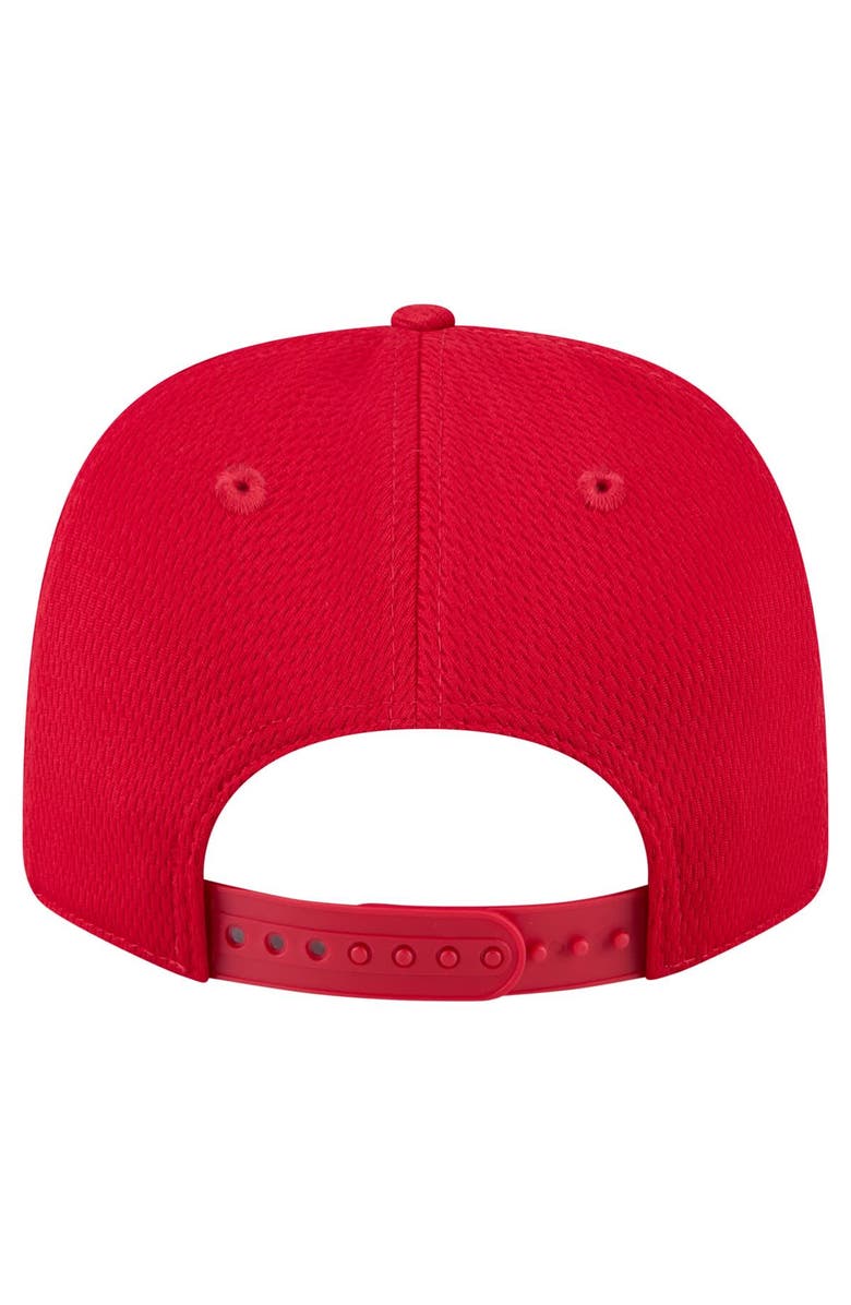 New Era Men's New Era Scarlet Nebraska Huskers Patched 9SEVENTY Stretch-Snap Adjustable Hat, Alternate, color, Scarlet