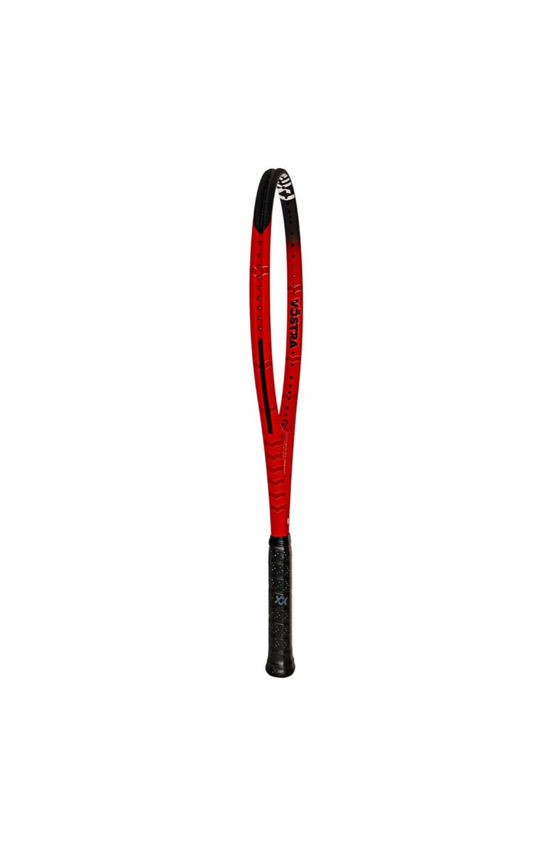 Volkl Vostra V8 285g Unstrung Tennis Racquet, Alternate, color, Red