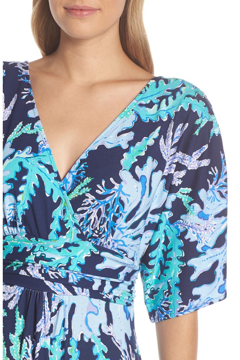 Parigi Maxi Dress, Alternate, color, DEEP INDIGO SWISH AND SWAY