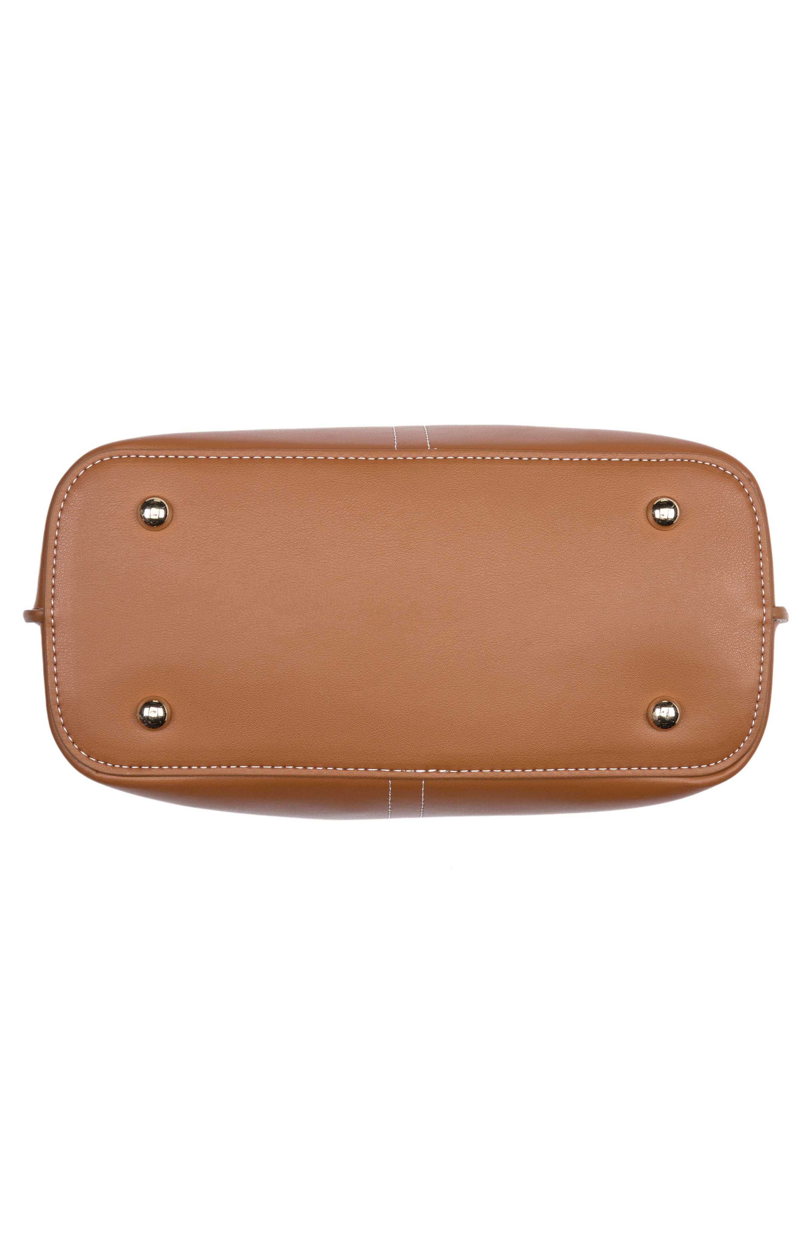 Twilight Leather Cross Body Bag, Alternate, color, BROWN / BROWN SUEDE