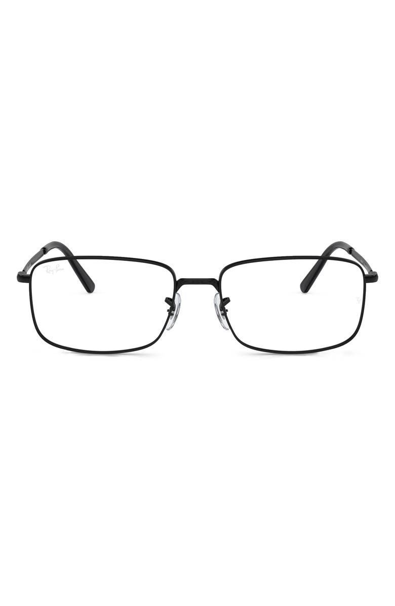 Ray-Ban 54mm Rectangular Optical Glasses, Main, color, 