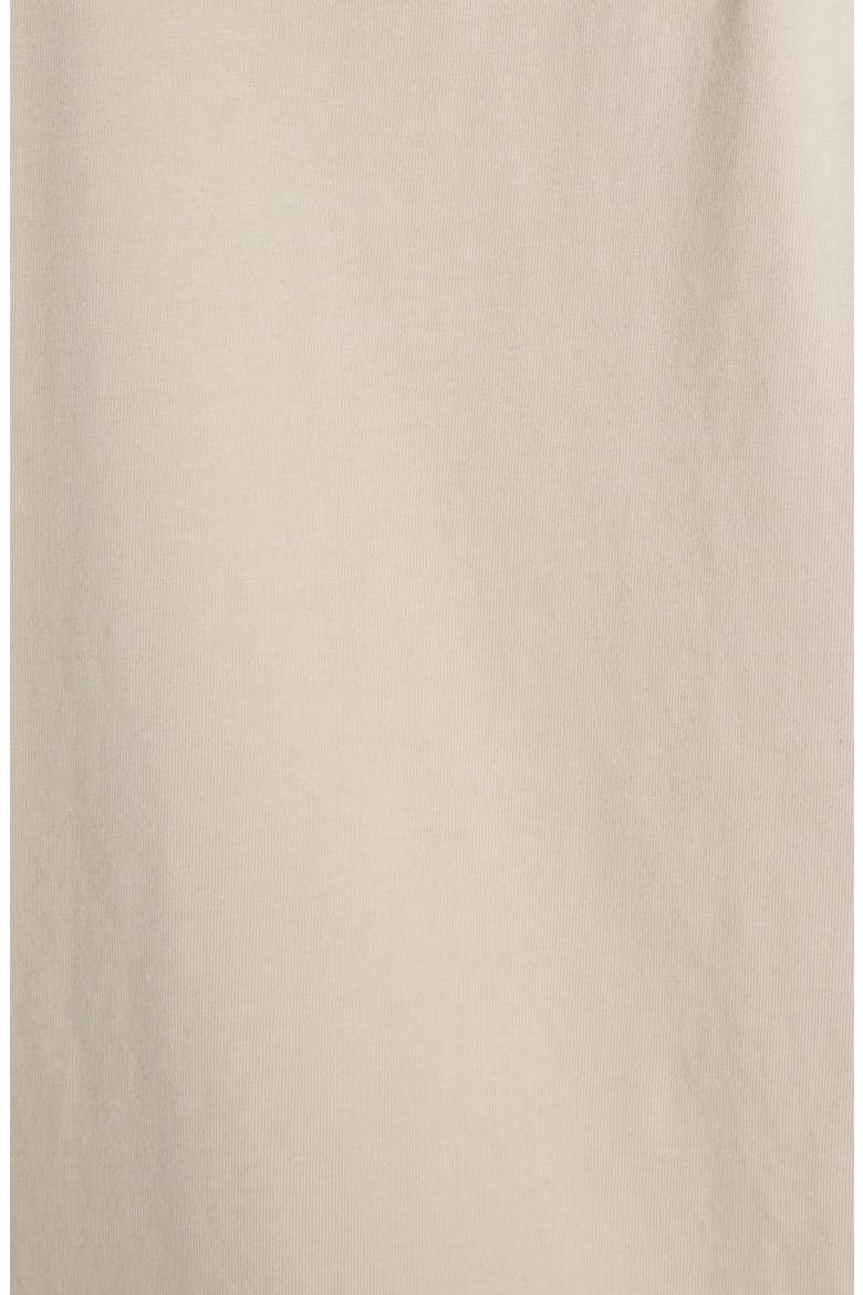 Men's License Logo Cotton T-Shirt, Alternate, color, BEIGE/ BLACK