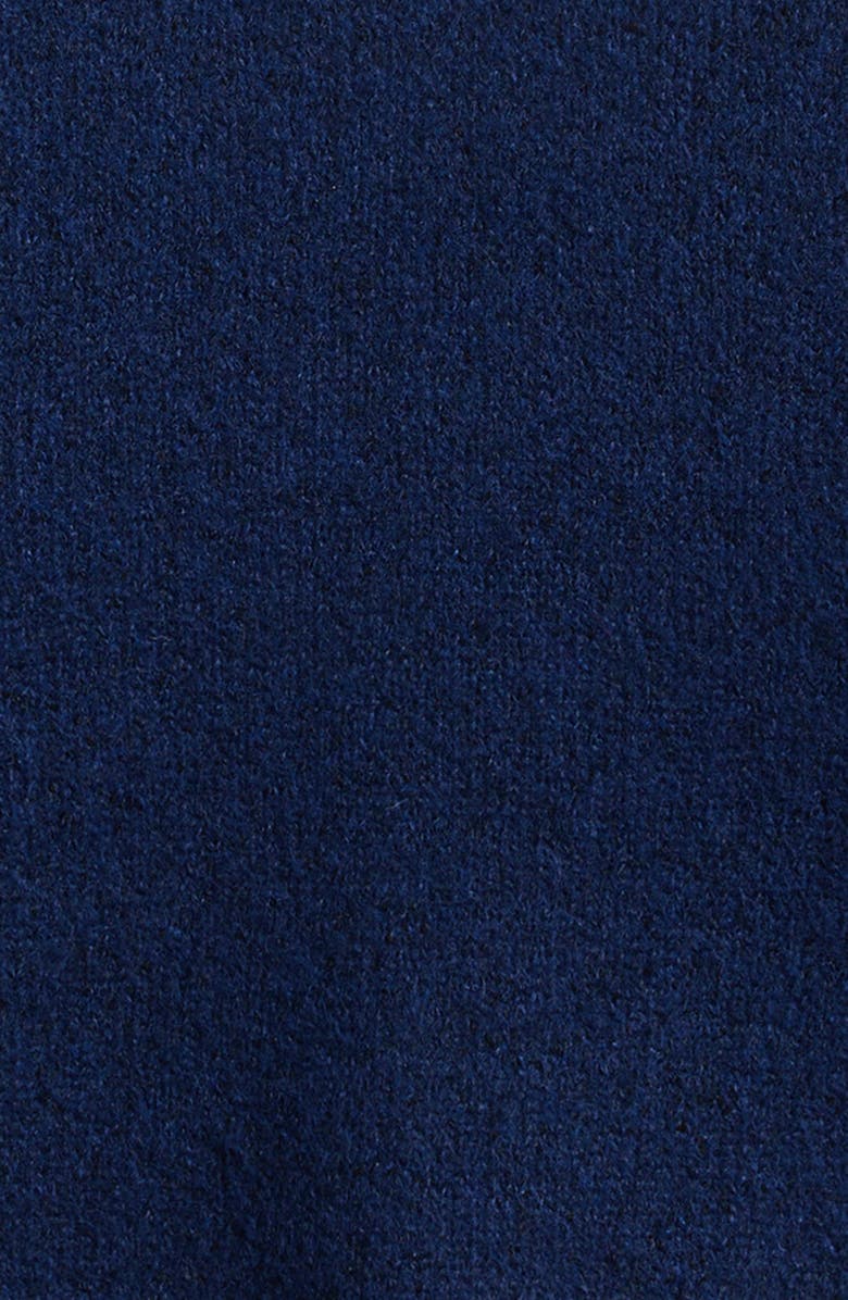 Freshman Kids' Athlete Stripe V-Neck Sweater, Alternate, color, Navy/ Ivory