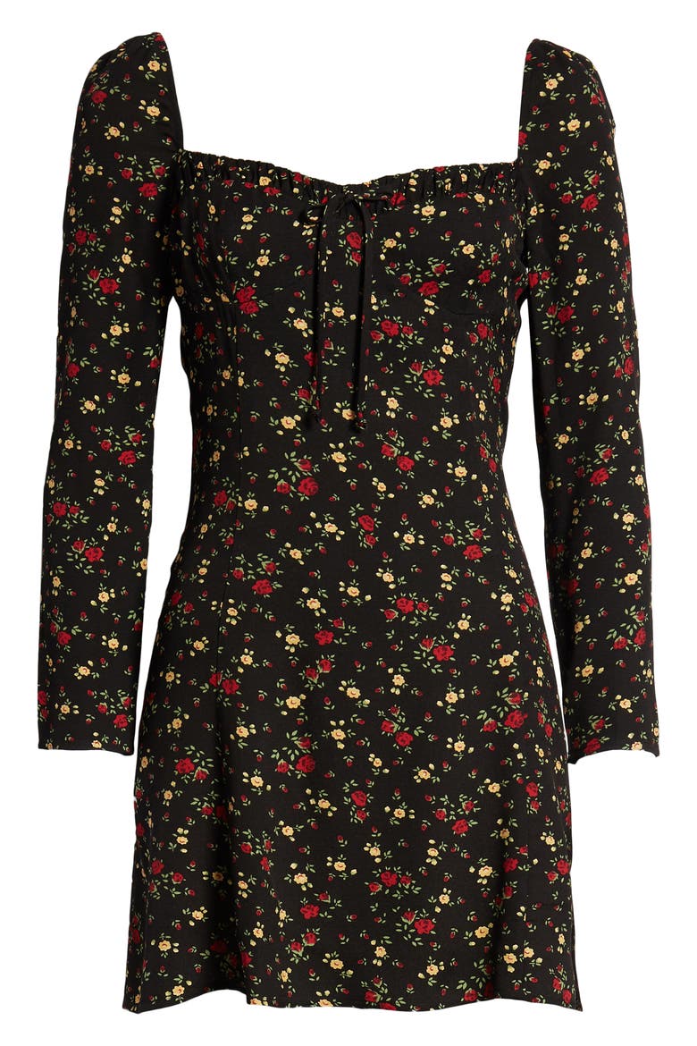 Sydney Sweetheart Minidress, Alternate, color, REBECCA