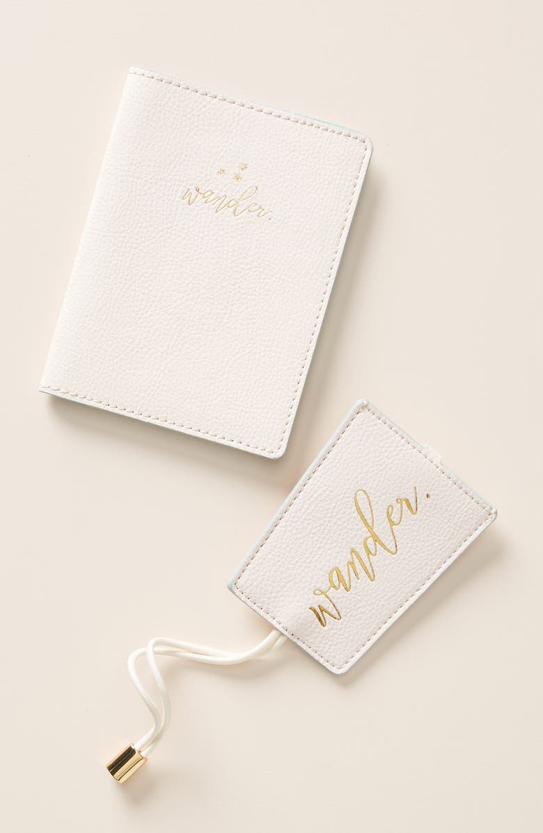 Anthropologie Home Anthropologie Seraphina Passport Case, Alternate, color, 