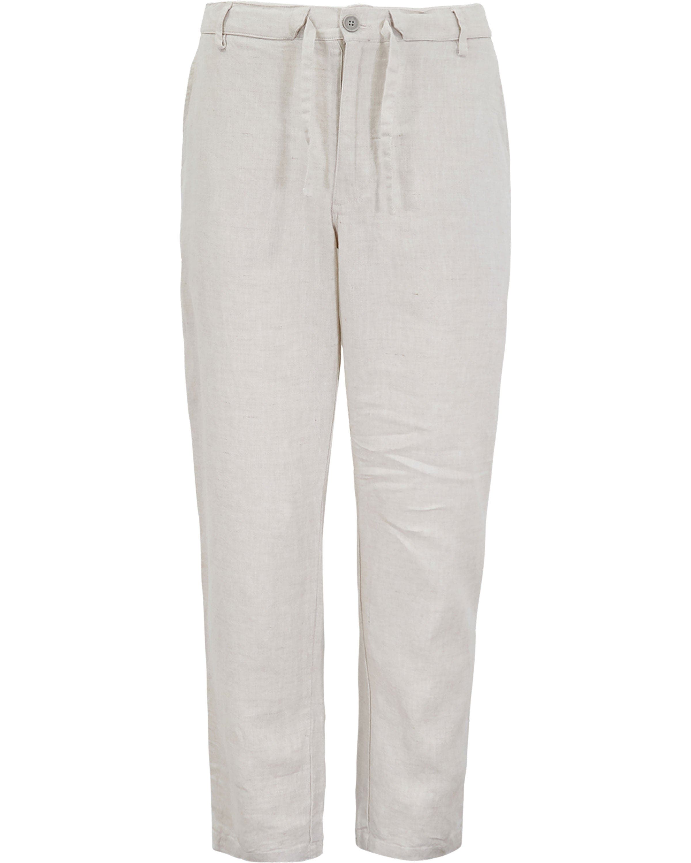Solid Linen Drawstring Pant - image 5