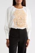 CIEBON Lenny Embroidered Top