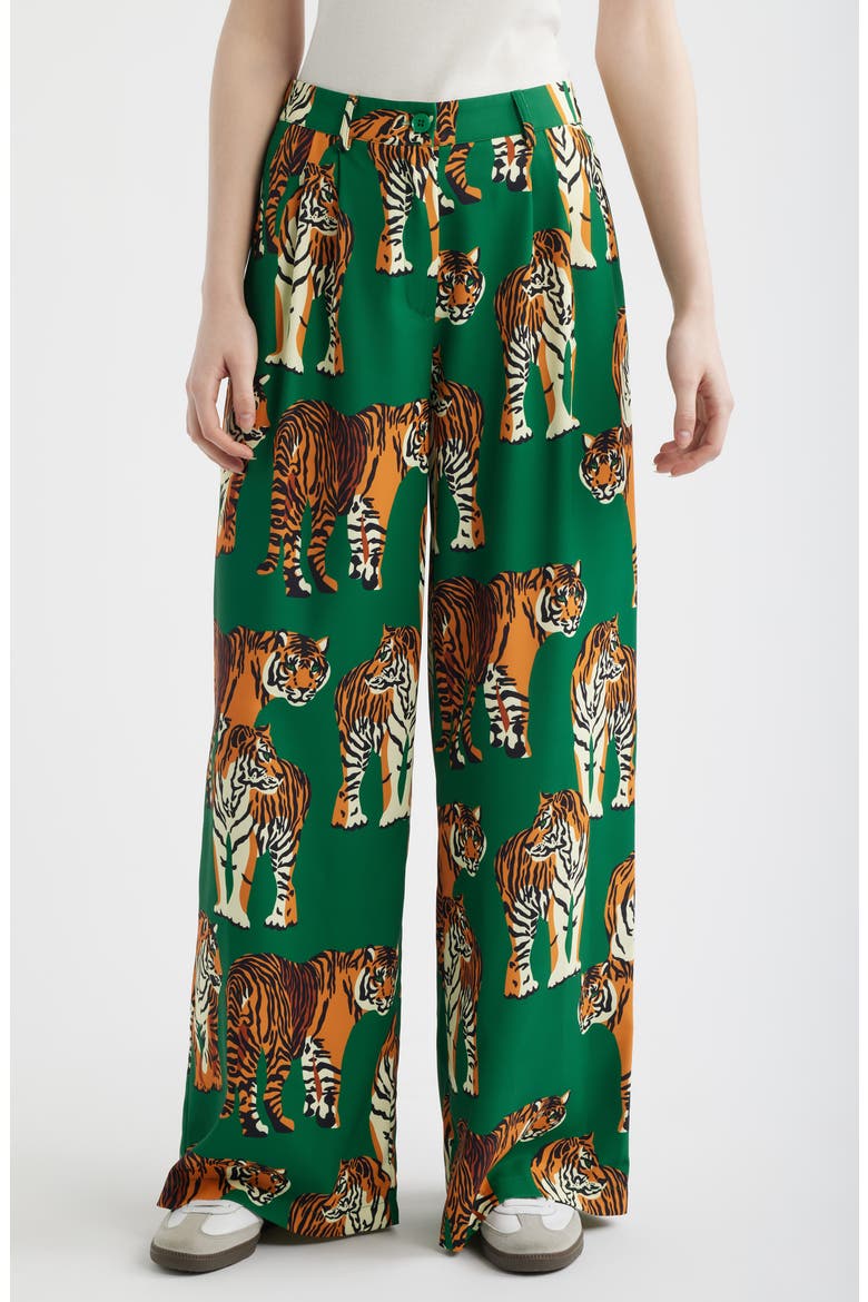 Never Taking These Off Wide Leg Pants, Main, color, GREEN TIGER