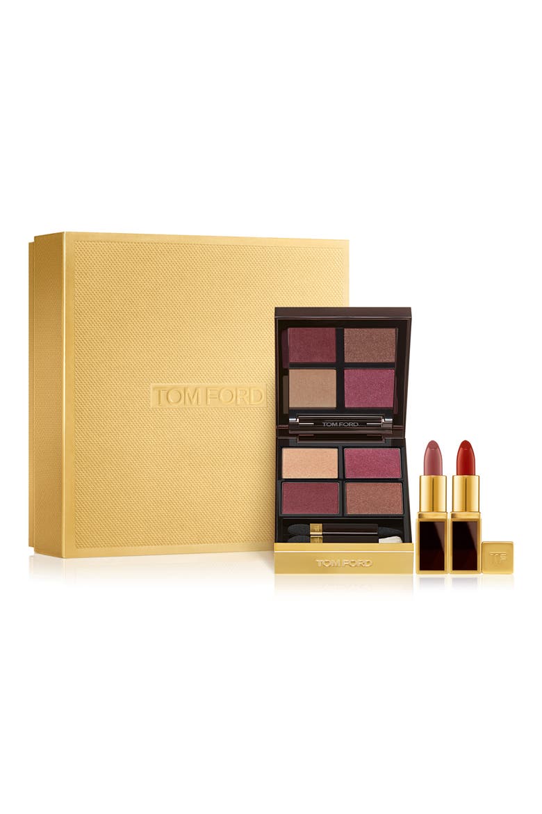 Eye Color Quad & Mini Lip Color Set, Alternate, color, NO COLOR