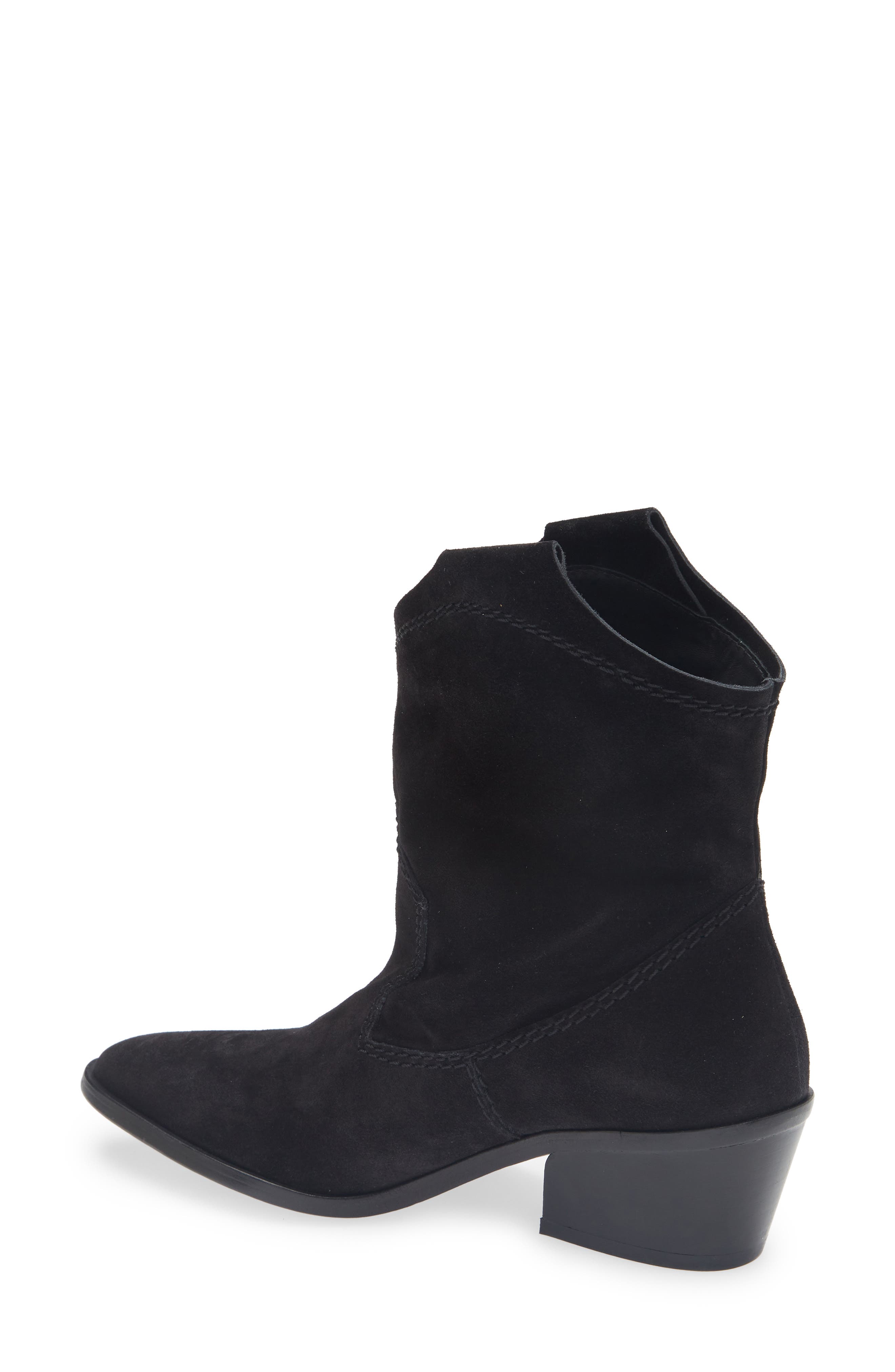 Pedro Garcia Arkansas Western Boot, Alternate, color, Black Velour