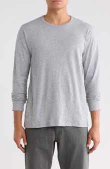 Long Sleeve Slubbed Jersey T-Shirt