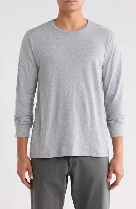 Long Sleeve Slubbed Jersey T-Shirt