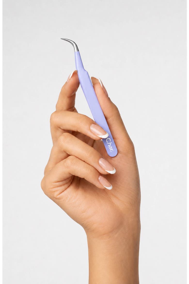 Curved Tweezer, Alternate, color, Purple