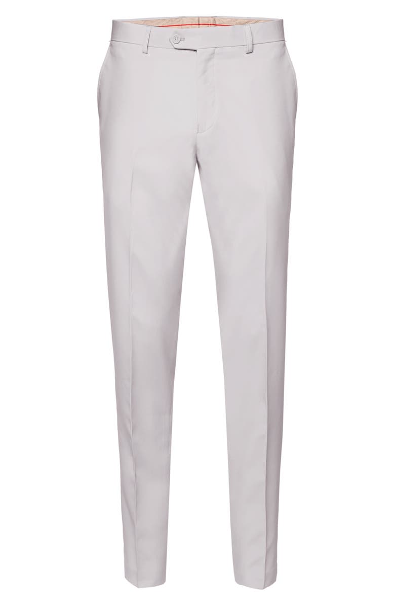 OppoSuits Groovy Grey Trim Fit 2-Piece Suit with Tie, Alternate, color, Medium Grey