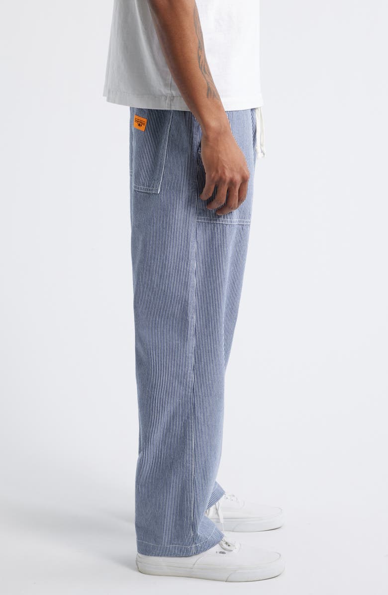 Service Works Hickory Stripe Organic Cotton Chef Pants, Alternate, color, Hickory