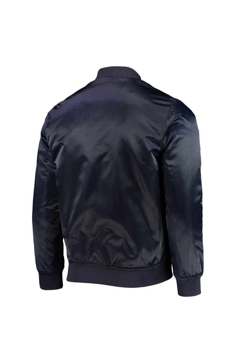 PRO STANDARD Men's Pro Standard Navy Boston Red Sox Wordmark Satin Full-Snap Jacket, Alternate, color, Navy