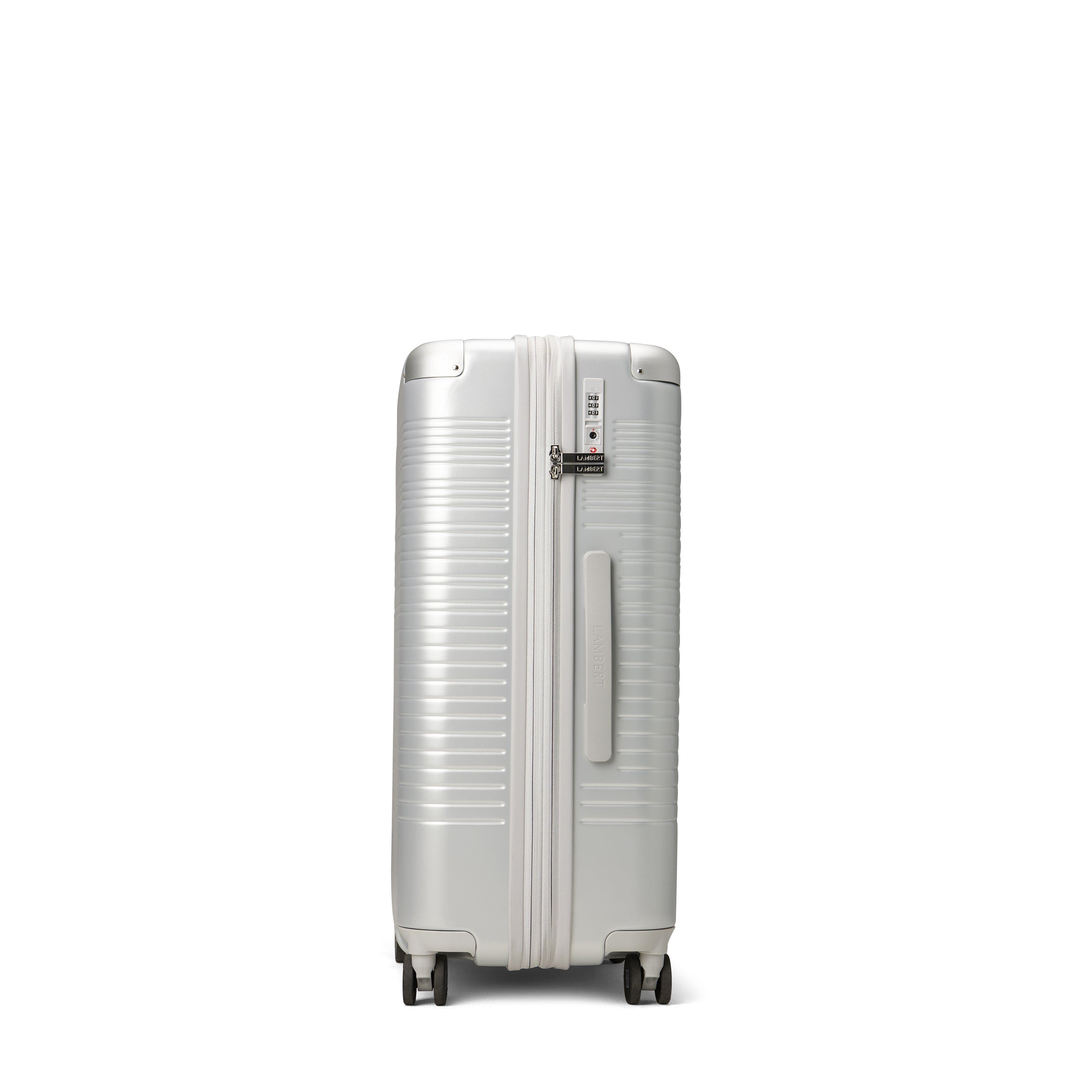 Lambert Milan - Medium Checked Luggage, Alternate, color, Silver