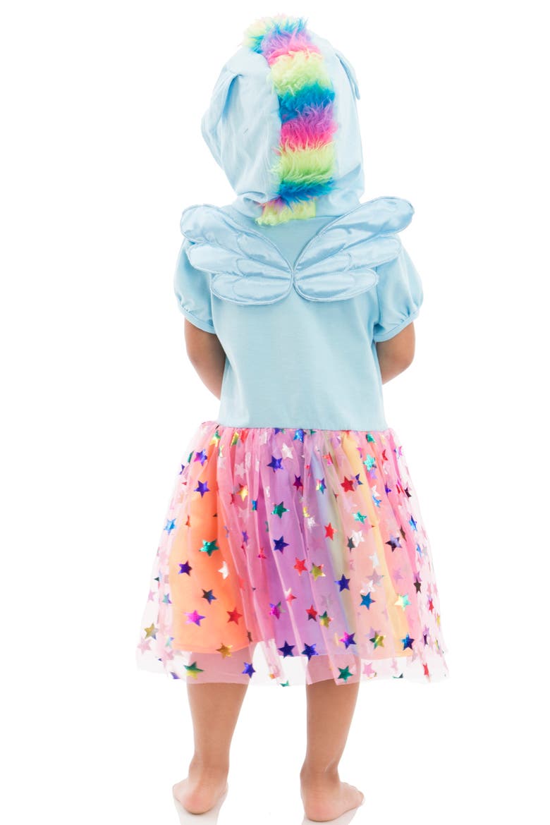 Rainbow Dash Cosplay Tutu Dress, Alternate, color, Rainbow Dash Blue