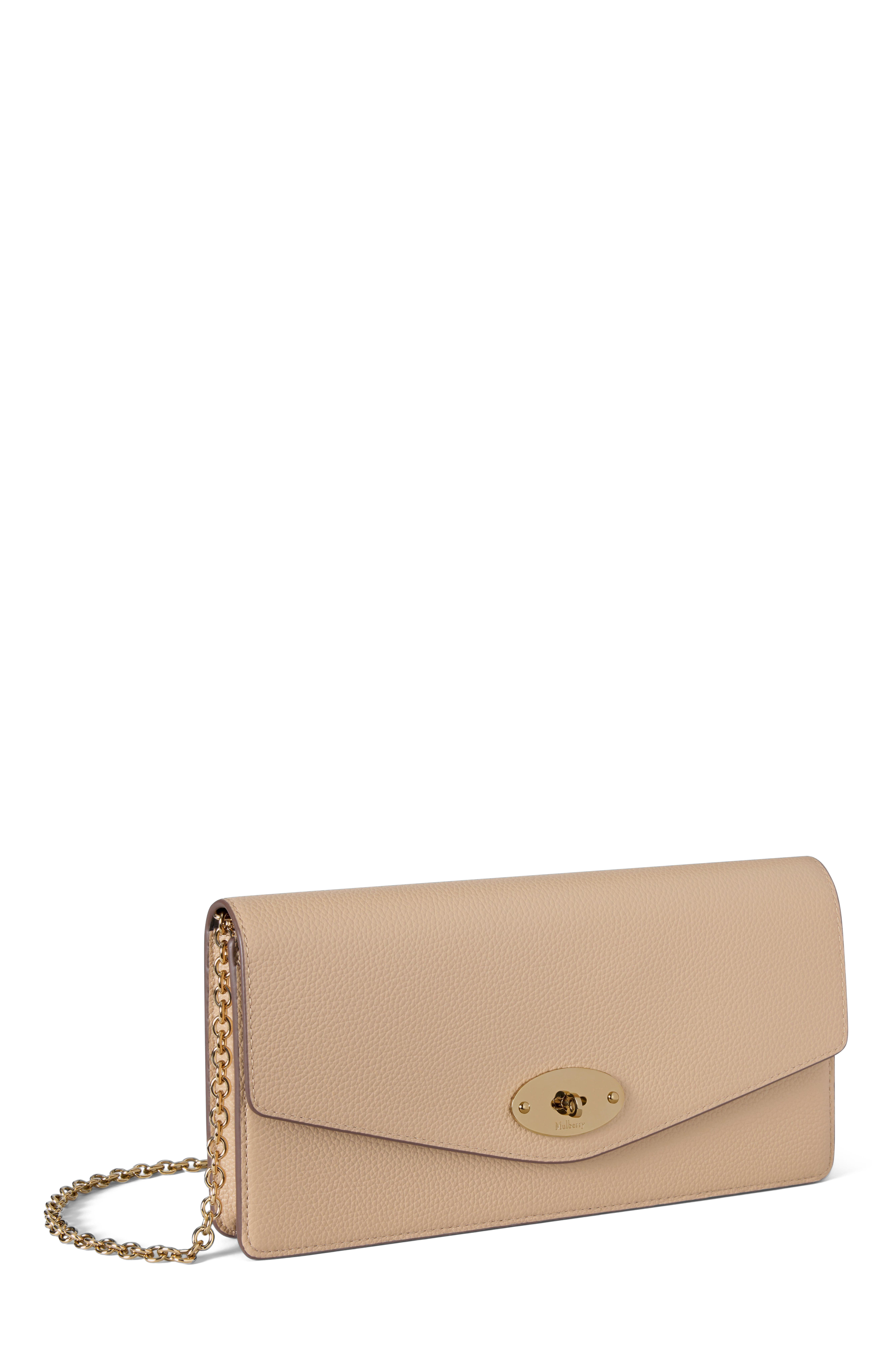 Mulberry Darley Clutch, Alternate, color, Crumpet