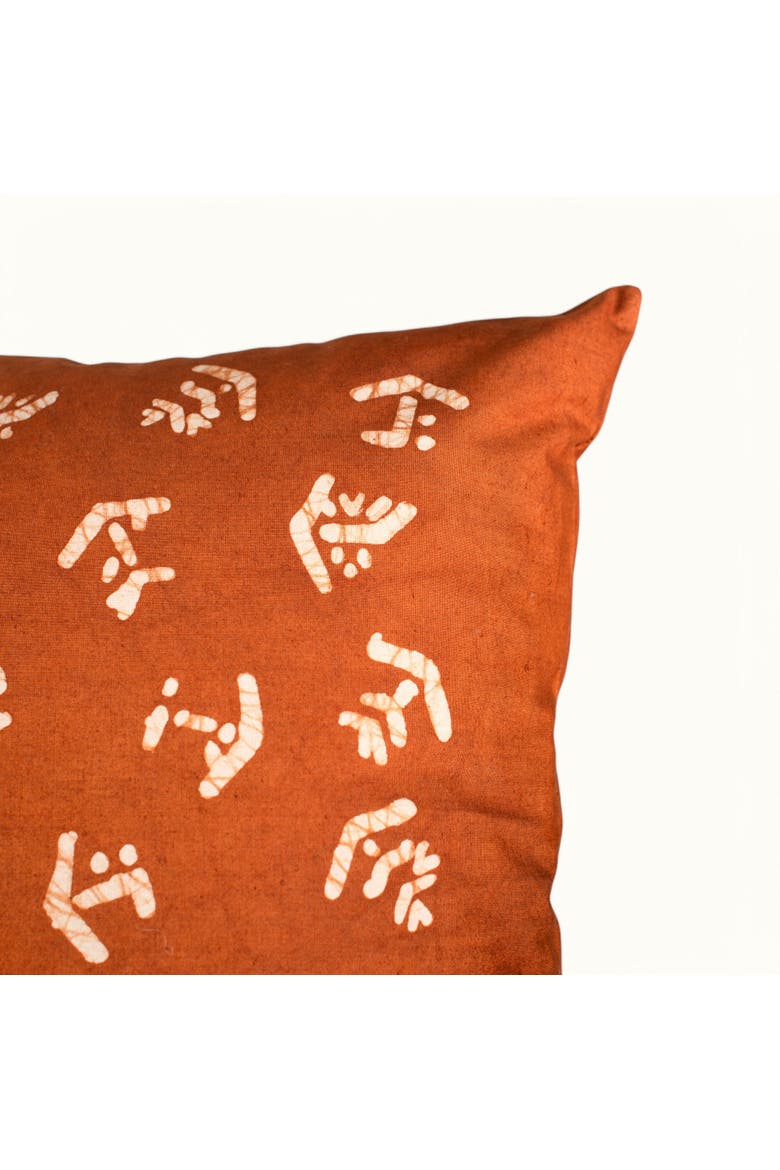Fossey Pillow, Alternate, color, Red Earth