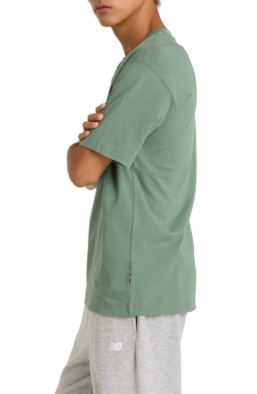 New Balance Athletics Premium Logo Graphic T-shirt In Green