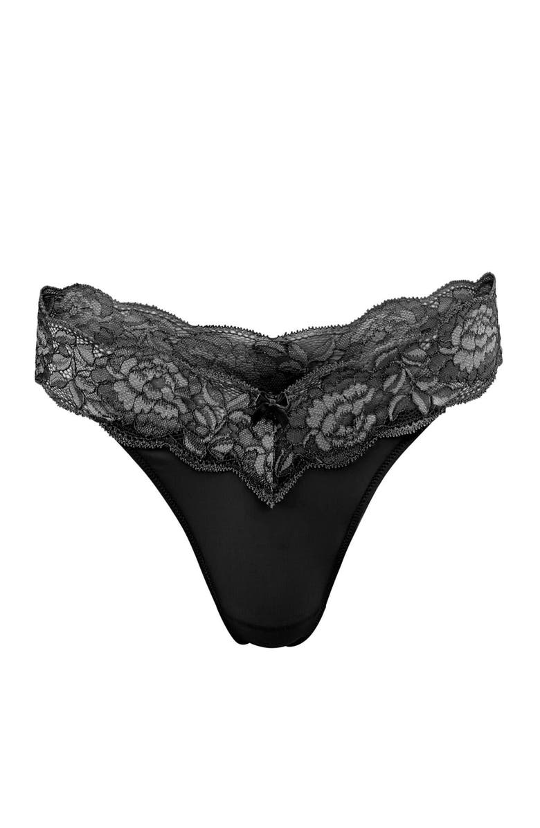 Adore Me Paxton Thong Panties, Alternate, color, 