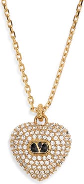 Valentino Garavani Coeur Royal Pendant Necklace